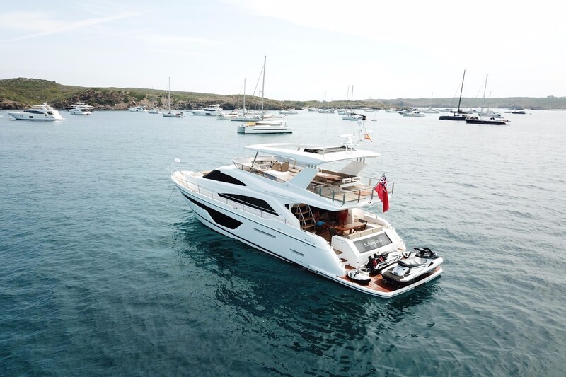 Image courtesy of JD Yachts Fairline Squadron 65