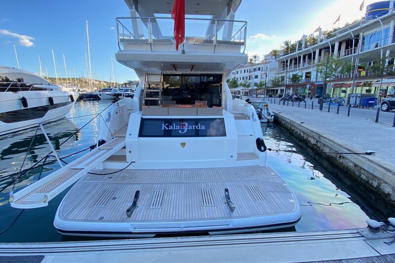 Image courtesy of JD Yachts Fairline Squadron 65