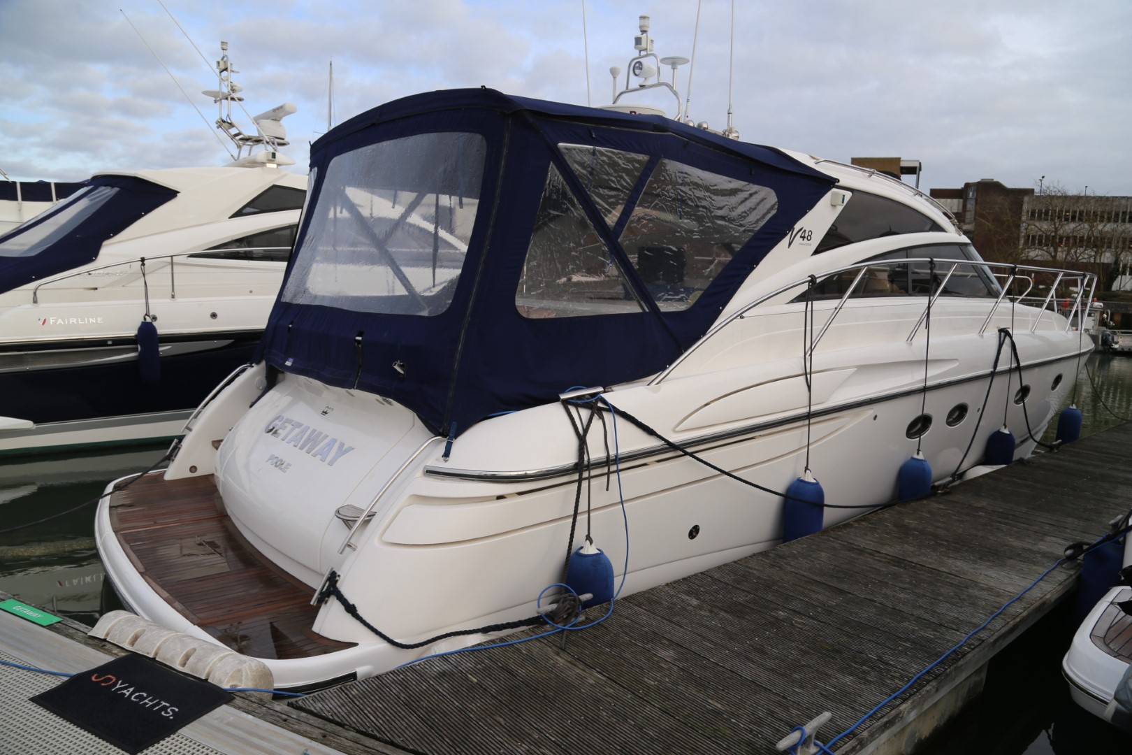 Princess V48 till salu