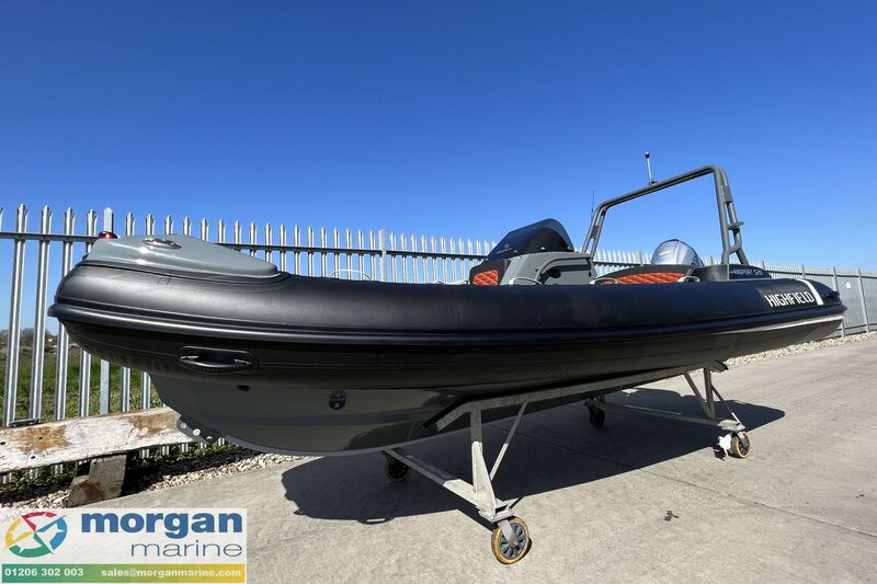 Highfield Sport 520 aluminium RIB - port side tubes Highfield  Sport 520