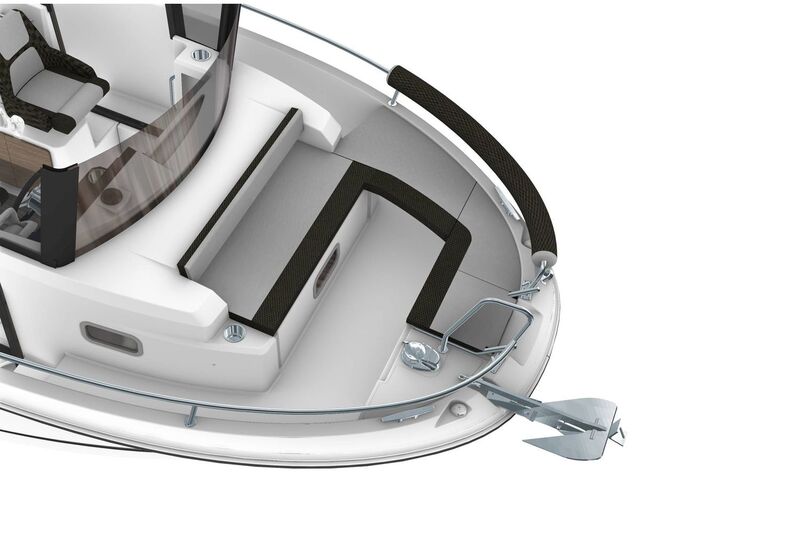 Jeanneau Merry Fisher 795 Sport - Series 2 - cushioned bow seating Jeanneau Merry Fisher 795 Sport - Series 2