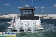 Jeanneau Cap Camarat 12.5 WA - transom with triple Yamaha outboards Jeanneau Cap Camarat 12.5 WA