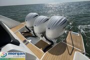 Jeanneau Cap Camarat 12.5 WA - triple Yamaha outboards from the swim platform Jeanneau Cap Camarat 12.5 WA