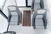 Jeanneau Merry Fisher 695 Sport - render of wheelhouse seating Jeanneau Merry Fisher 695 Sport - Series 2