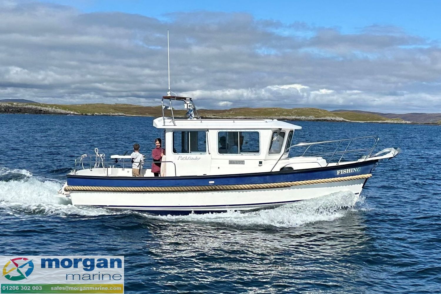 Hardy Fishing 24 Extended Wheelhouse till salu