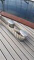 Bow cleat detail Cantiere Navale Petronio Lobster 44
