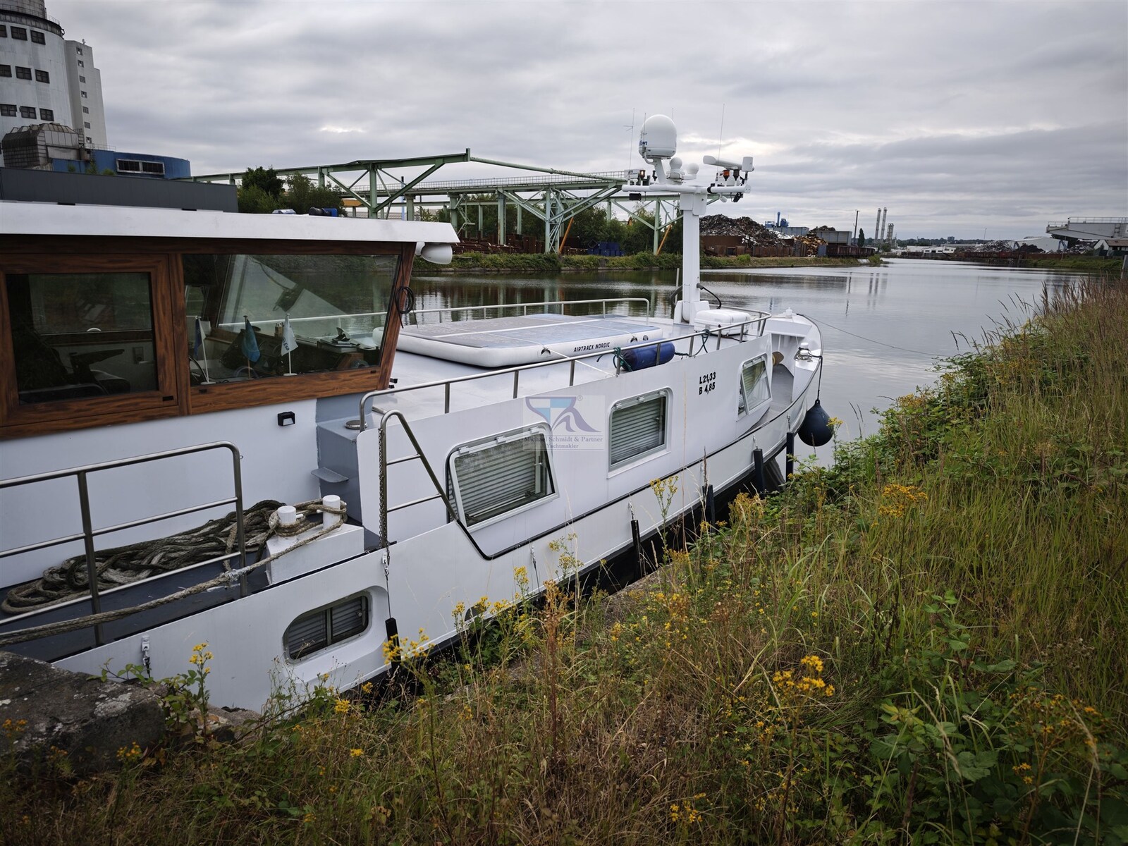 Vogt Arbon Hausboot/Motoryacht 21m till salu