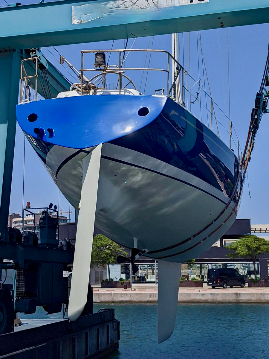 Bermudan sloop 22m aluminium till salu