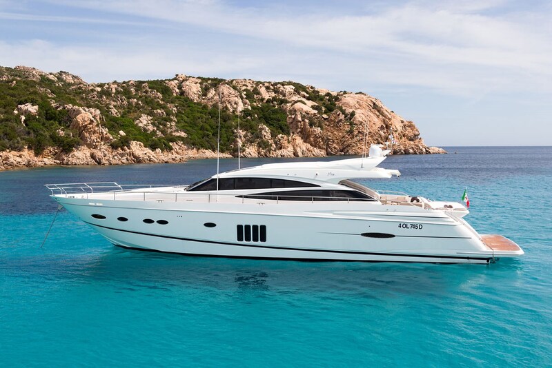 Princess V78 profile Princess Yachts V78