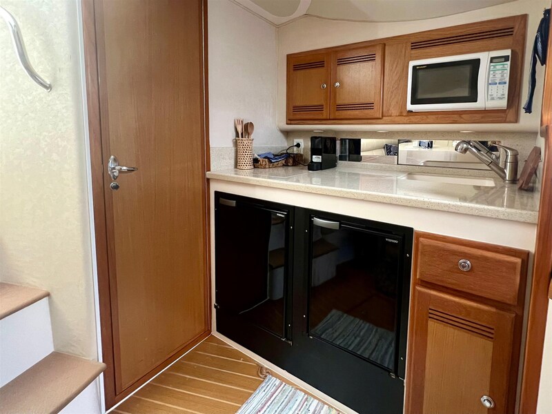 Cabo 32 Express galley Cabo 32 Express