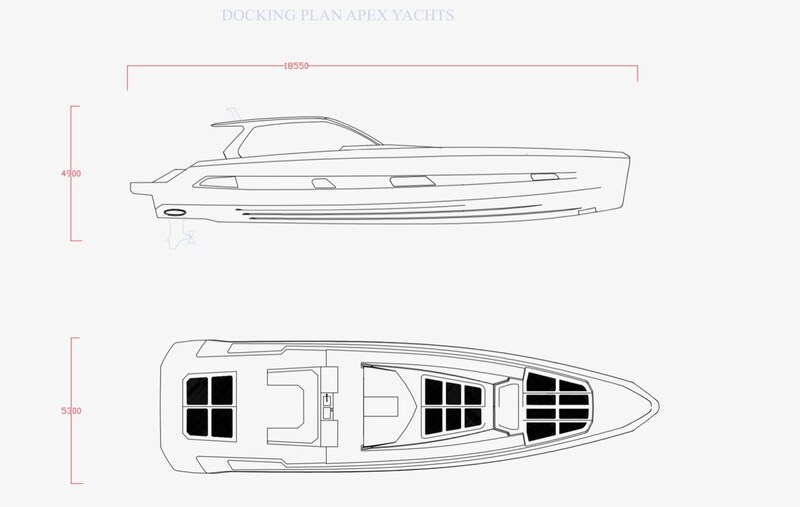 DOCKING PLAN Apex Yachts Apex 60