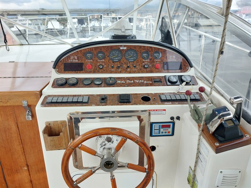 Tuccoli 280 Moby Dick, plancia Tuccoli Ivano T 280 Moby Dick Open