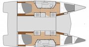 Isla-40-Layout- Fountaine Pajot Isla 40