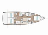 Layout Jeanneau Sun Odyssey 490