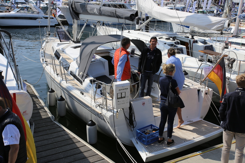 Hanse 345 Hanseboot ancora boat show 2016