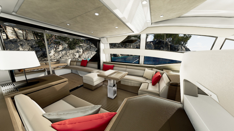 Saloon New Gran Turismo 50 from Beneteau