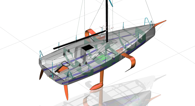 Figaro Beneteau 3 Figaro Beneteau 3 - First production foiling one-design monohull