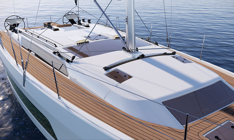 Exterior World premiere for new Dufour 44 at Boot Düsseldorf