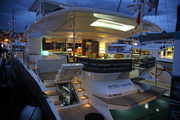 Cannes Yachting Festival by night After dark att Cannes Yachting Festival