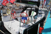 Elan S3 Sailboats at Cannes Yachting Festival, monohull